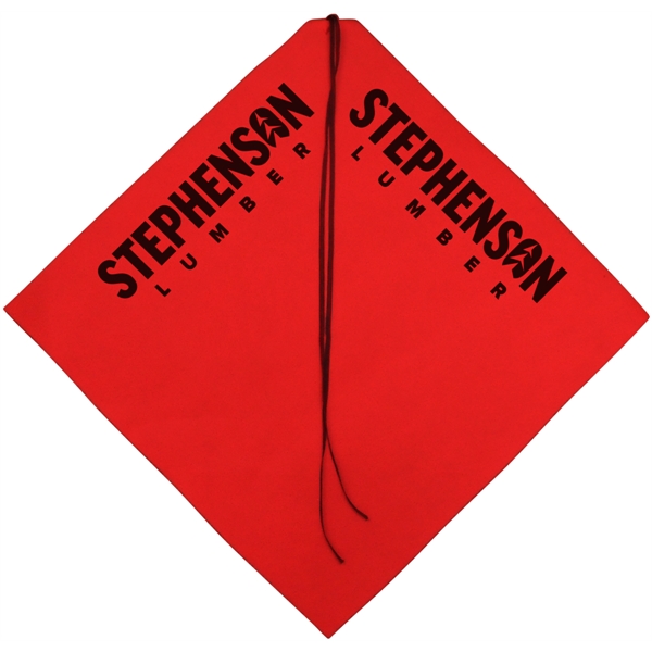 18" x 18" lightweight non-woven red danger flag.... from ASI 31260 AdCapitol