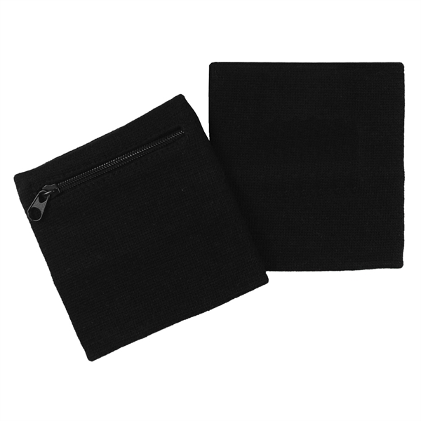 Three-in-one wristband with zipper pocket for use as a wallet and... from ASI 90160 Suntex Industries