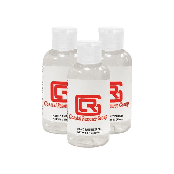 2 oz. bottle of hand sanitizer gel with a white flip... from ASI 44900 NC Custom (CI/Lanco) / Lanco