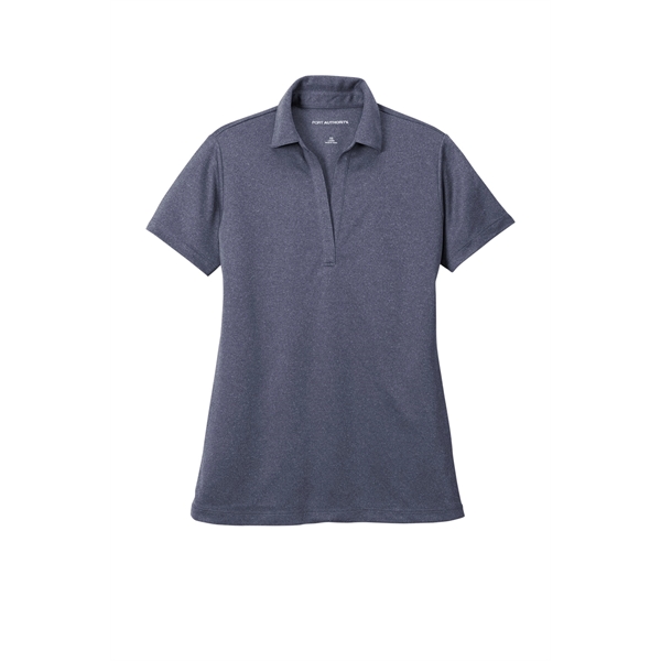 Port Authority Ladies Heathered Silk Touch Performance Polo.... from ASI 84863 SanMar