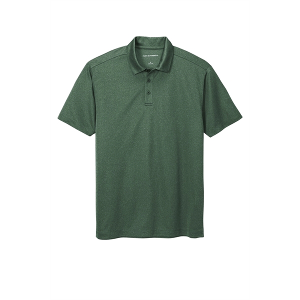 Port Authority Heathered Silk Touch Performance Polo.... from ASI 84863 SanMar