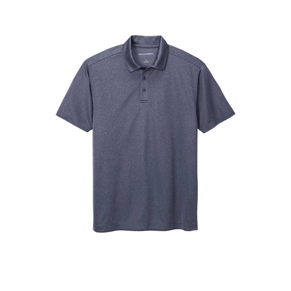 Port Authority Heathered Silk Touch Performance Polo.... from ASI 84863 SanMar
