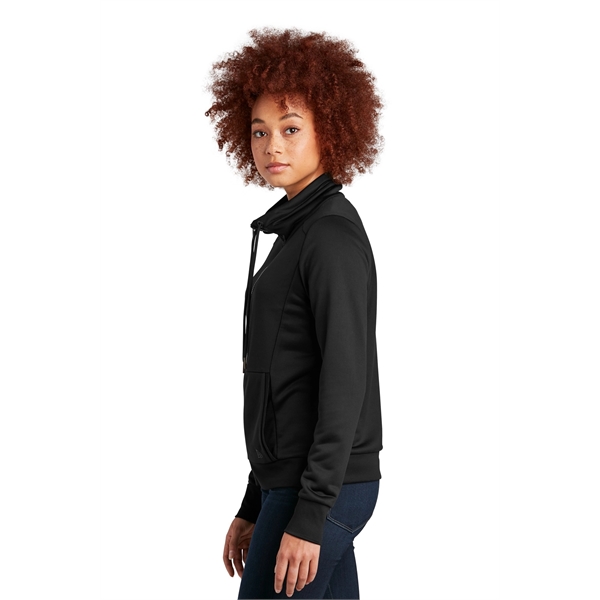 New Era Ladies Performance Terry Full-Zip Cowl... from ASI 84863 SanMar