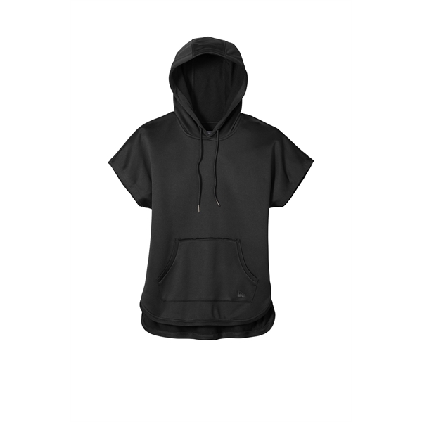 New Era Ladies Performance Terry Short Sleeve Hoodie... from ASI 84863 SanMar