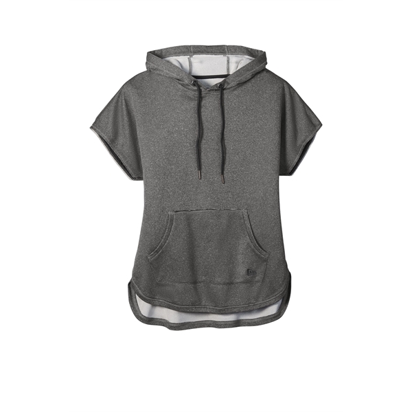 New Era Ladies Performance Terry Short Sleeve Hoodie... from ASI 84863 SanMar