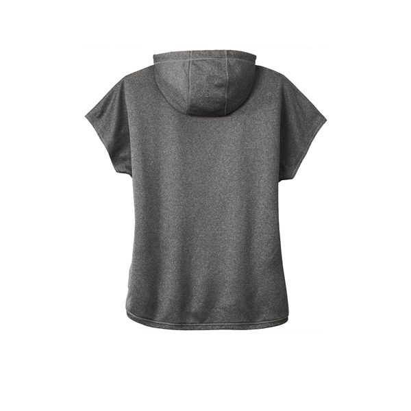 New Era Ladies Performance Terry Short Sleeve Hoodie... from ASI 84863 SanMar