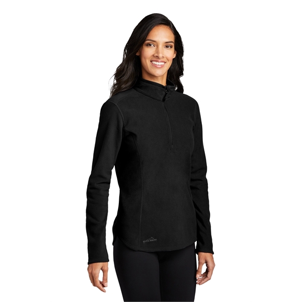 Eddie Bauer Ladies 1/2-Zip Microfleece Jacket... from ASI 84863 SanMar