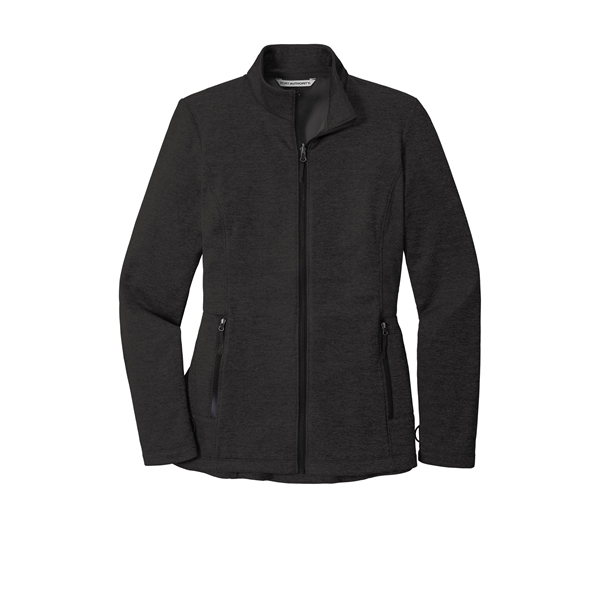 Port Authority Ladies Collective Striated Fleece Jacket.... from ASI 84863 SanMar