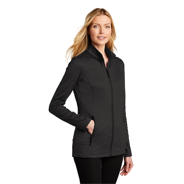 Port Authority Ladies Collective Striated Fleece Jacket.... from ASI 84863 SanMar