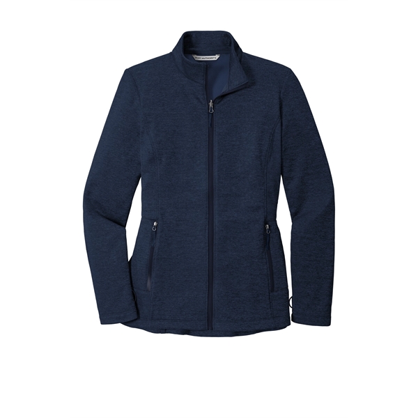 Port Authority Ladies Collective Striated Fleece Jacket.... from ASI 84863 SanMar