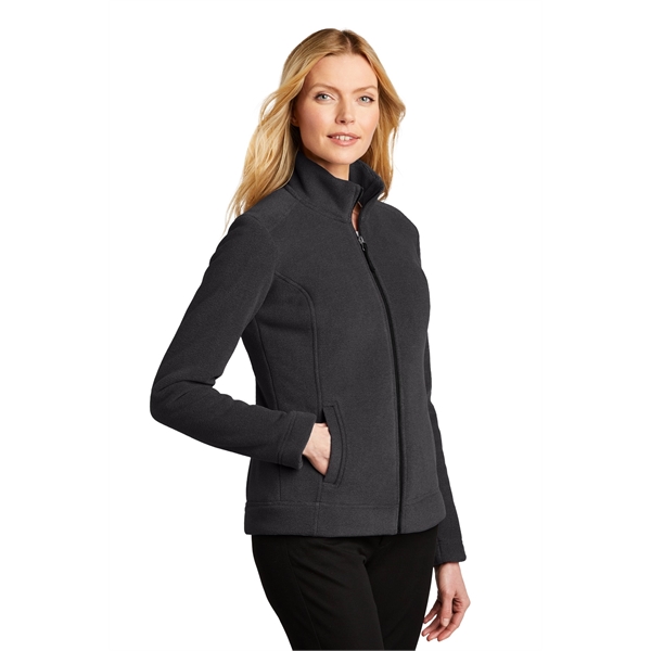 Port Authority Ladies Ultra Warm Brushed Fleece Jacket.... from ASI 84863 SanMar