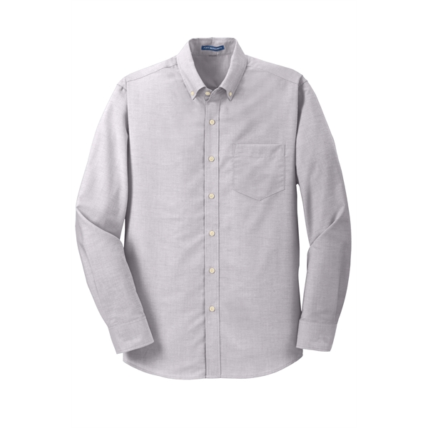 Port Authority SuperPro Oxford Shirt.... from ASI 84863 SanMar