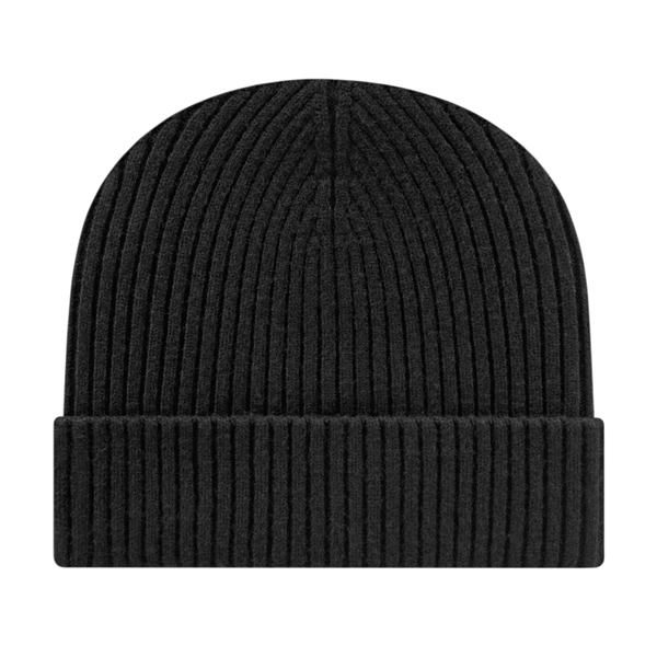 Premium blend knit beanie cap with cuff and tonal CA embroidered... from ASI 43792 Cap America Inc