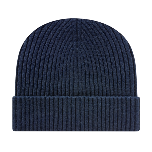 Premium blend knit beanie cap with cuff and tonal CA embroidered... from ASI 43792 Cap America Inc