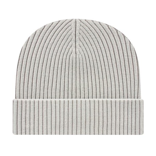 Premium blend knit beanie cap with cuff and tonal CA embroidered... from ASI 43792 Cap America Inc