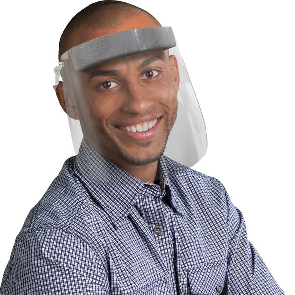 Face Shields Provide Protective Cover When In Public. Let Them See... from ASI 55990 Garyline / GaryLine® Gary Plastic Packaging Corp