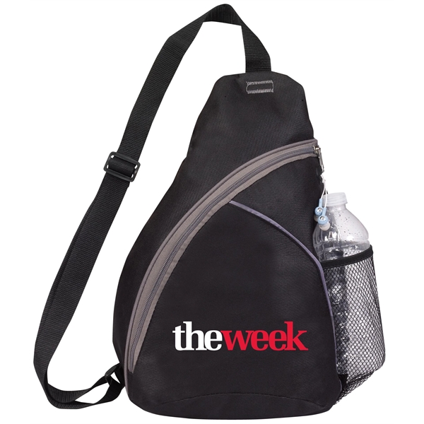 Sling backpack with MP3 headphone wire port.... from ASI 40515 BILD Enterprises LLC / Ben-Line