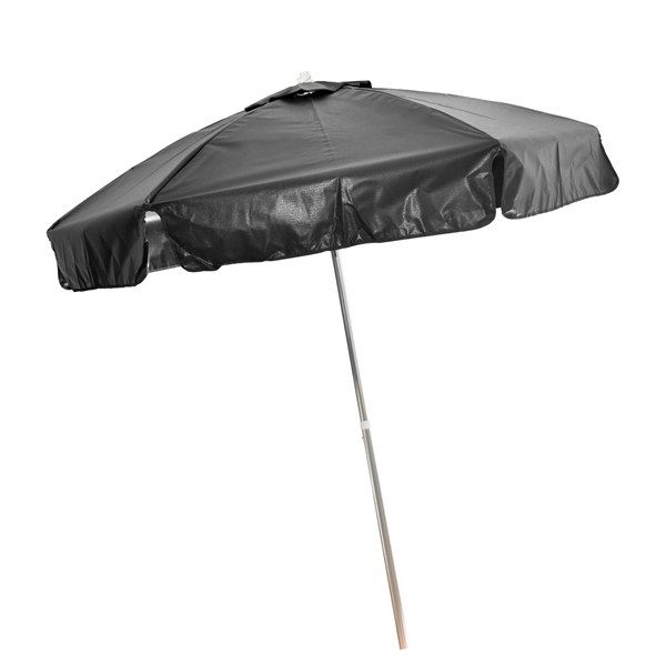 Vinyl patio/cafe style umbrella with 6 panel construction, 78" arc, 2-piece... from ASI 76730 Peerless Umbrella Co Inc