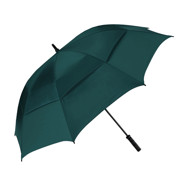 Nylon golf umbrella with vented technology, 62" arc, fiberglass shaft, fiberglass... from ASI 76730 Peerless Umbrella Co Inc