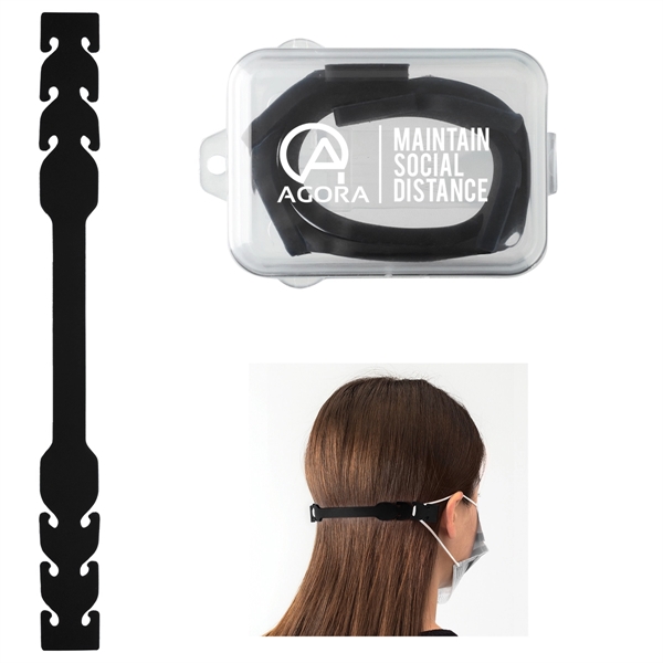 Face mask extenders made of silicone with a carry case.... from ASI 62190 Illini