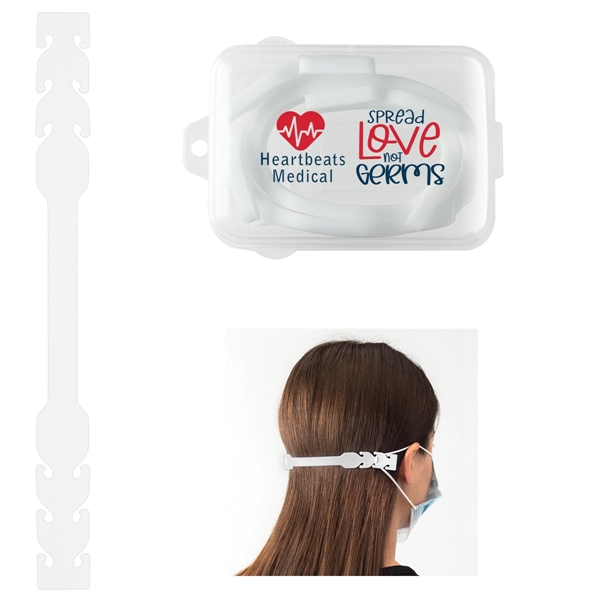 Face mask extenders made of silicone with a carry case.... from ASI 62190 Illini