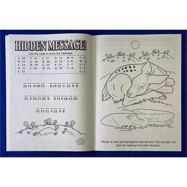 Happy easter coloring book.... from ASI 45815 Coloring Book Solutions / Coloring Book Solutions™