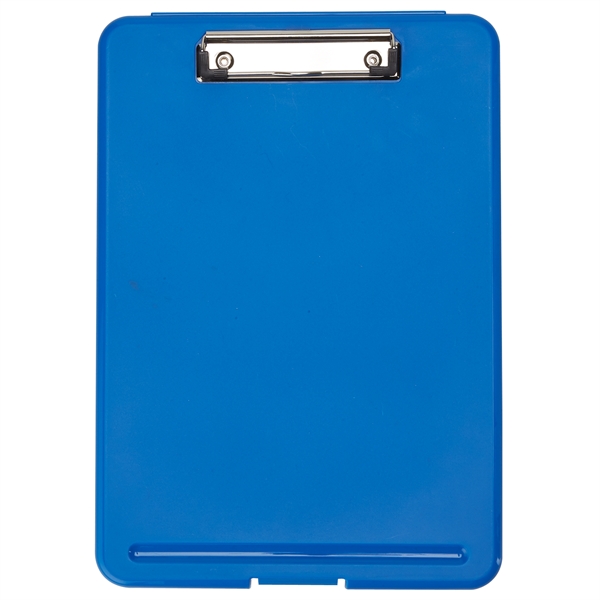 13 3/8" x 9 3/8" x 1" plastic clipboard with closing... from ASI 52840 Evans Manufacturing