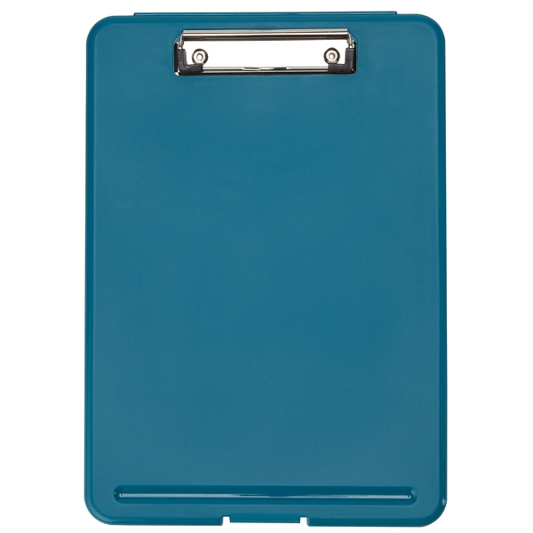 13 3/8" x 9 3/8" x 1" plastic clipboard with closing... from ASI 52840 Evans Manufacturing