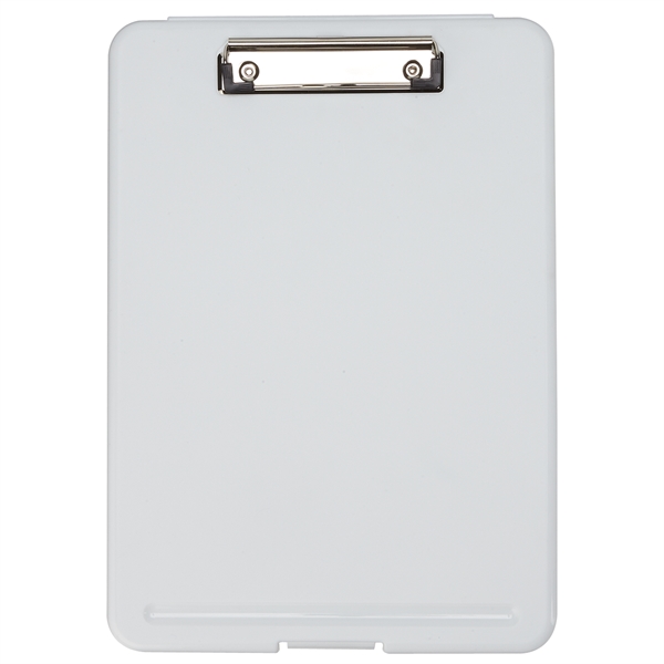 13 3/8" x 9 3/8" x 1" plastic clipboard with closing... from ASI 52840 Evans Manufacturing
