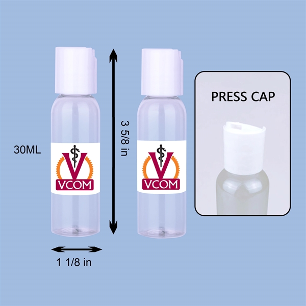 Empty Push-top Lid Bottle... from ASI 74585 Nu Promo International / Nu Promo Line