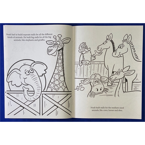 Noah's Ark educational coloring and activity book.... from ASI 45815 Coloring Book Solutions / Coloring Book Solutions™