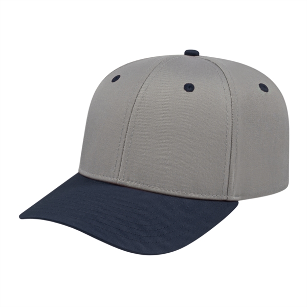 Mid profile structured cotton and polyester cap with adjustable snapback closure.... from ASI 43792 Cap America Inc