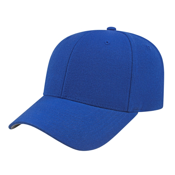 Acrylic wool structured cap with pre-curved visor and adjustable snapback closure.... from ASI 43792 Cap America Inc