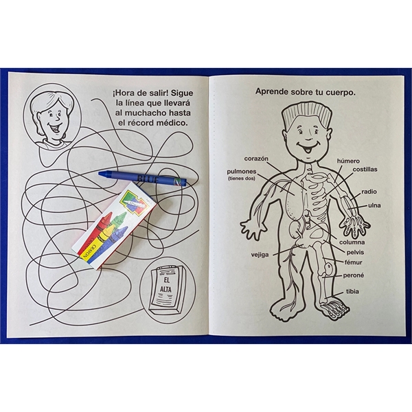 Coloring book fun pack - your hospital cares about you spanish.... from ASI 45815 Coloring Book Solutions / Coloring Book Solutions™