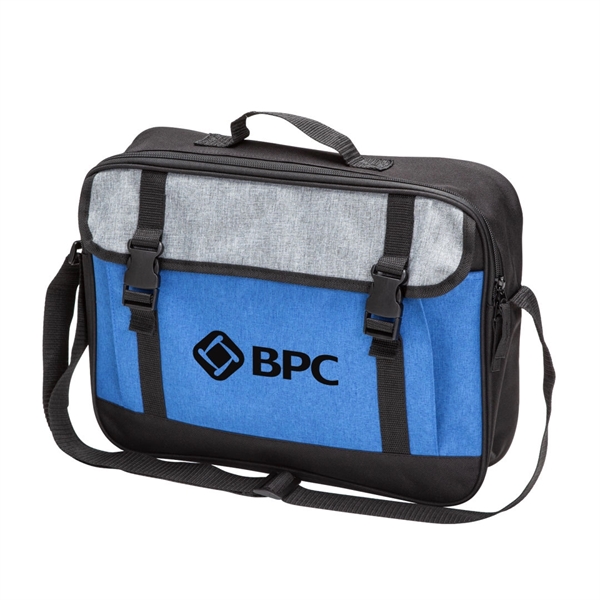 600D polyester messenger bag perfect for on the go work meetings,... from ASI 84592 St Regis Group