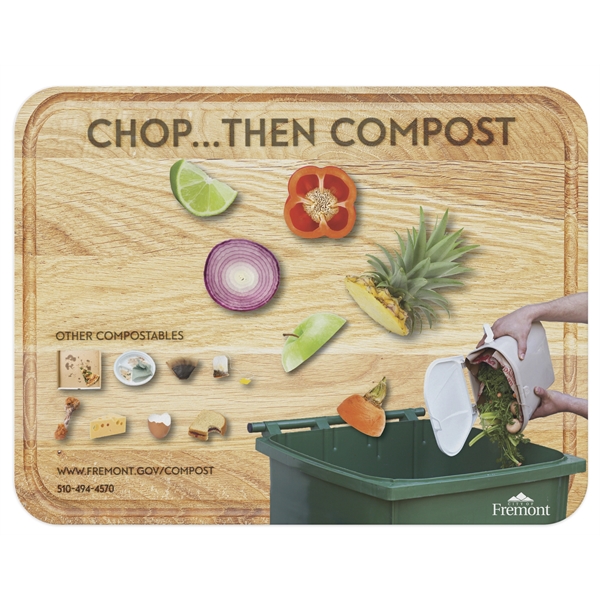 Flexible Cutting Board made from FDA Approved Clear Plastic. Sub-surface full... from ASI 87400 ArtechPro