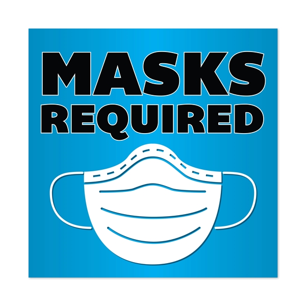 Social distancing wall and floor decals in 8, 10 and 12"... from ASI 90807 Tekweld