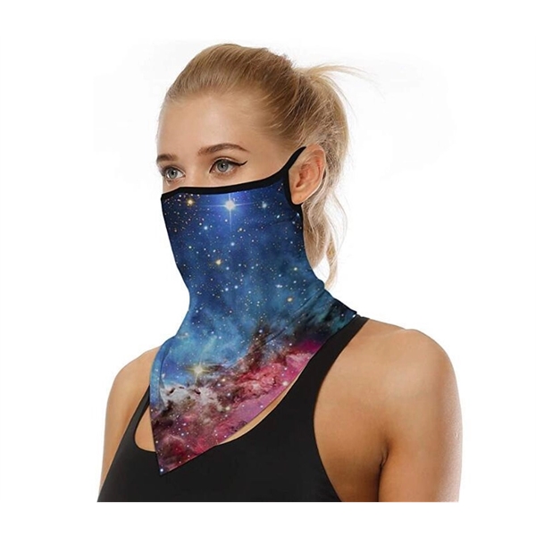22.05" x 17.32" polyester knit mesh reusable face bandana neck gaiter... from ASI 37218 Athena Promo (tm)
