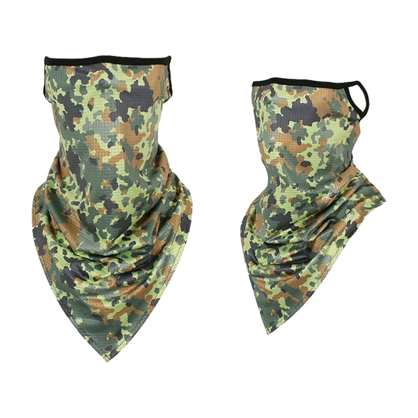 22.05" x 17.32" polyester knit mesh reusable face bandana neck gaiter... from ASI 37218 Athena Promo (tm)