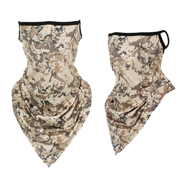 22.05" x 17.32" polyester knit mesh reusable face bandana neck gaiter... from ASI 37218 Athena Promo (tm)