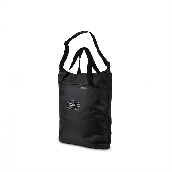 12.75" x 15" x 5" packable tote bag made of abrasion-resistant... from ASI 61005 Hirsch Gift Inc