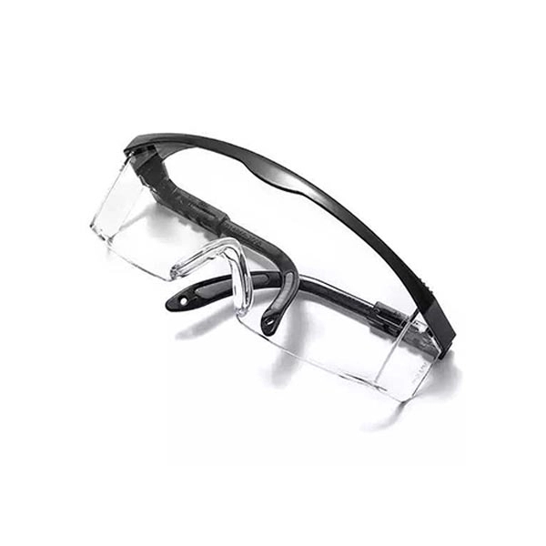 Scratch-resistant safety glasses with anti-fog lenses, black temples and 99.9% UV... from ASI 39552 BEL Promo