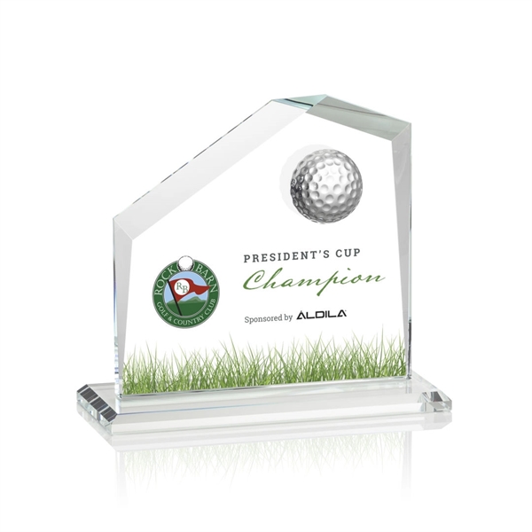 Beautiful style golf award with a 3D crystal golf ball. Let... from ASI 84592 St Regis Group / St Regis