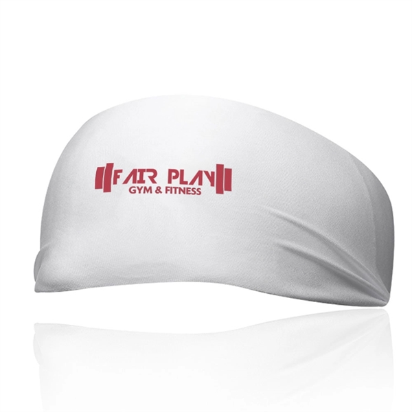 Athletic sports headband made of stretchable lycra material.... from ASI 39552 BEL Promo