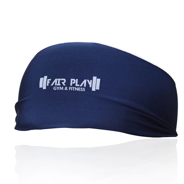 Athletic sports headband made of stretchable lycra material.... from ASI 39552 BEL Promo