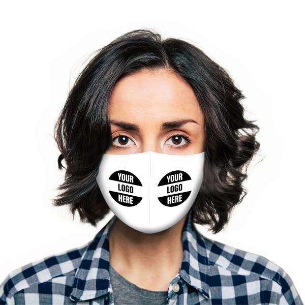 Soft Spandex Tubular Neck Gaiter w/ Full Coverage Custom Imprint. Made... from ASI 94105 Visual Textile Resource