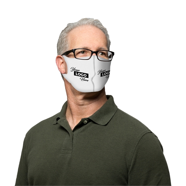 Soft Spandex Tubular Neck Gaiter w/ Full Coverage Custom Imprint. Made... from ASI 94105 Visual Textile Resource