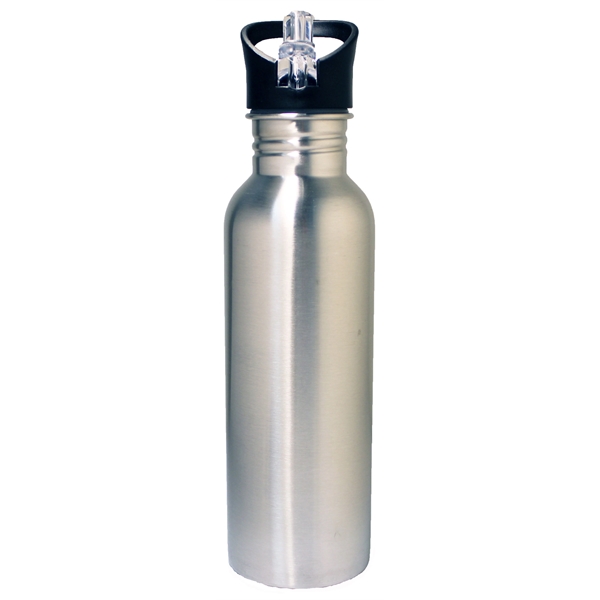 Stainless Steel sports water bottle with drinking straw,  25 oz.... from ASI 36988 Artek USA Inc / Artek™