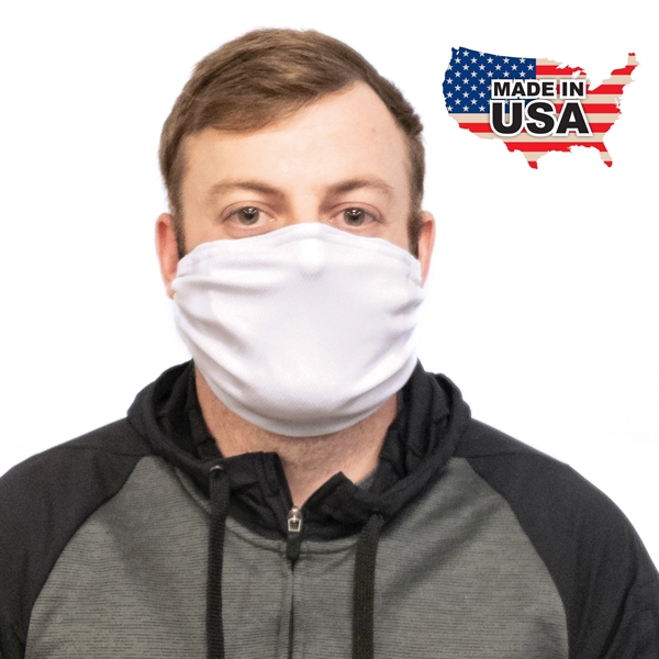 The Microfiber Face Cover is a single ply polyester/spandex microfiber that... from ASI 80228 Quinn