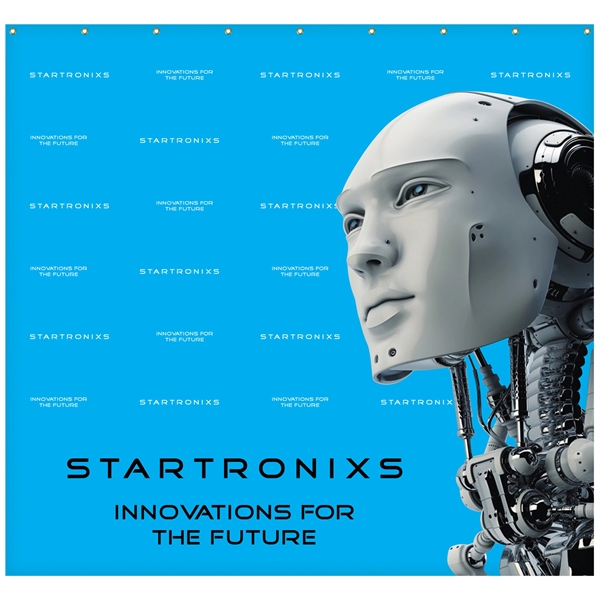 8' x 7.5' Pipe & Drape Backdrop Banner.... from ASI 80228 Quinn